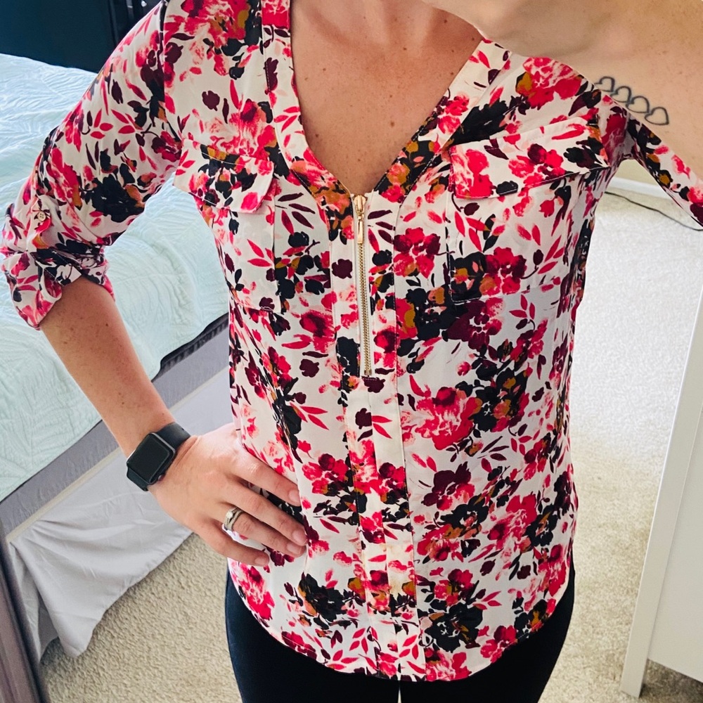 Candies floral blouse